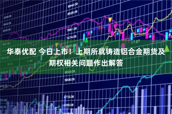 华泰优配 今日上市！上期所就铸造铝合金期货及期权相关问题作出解答